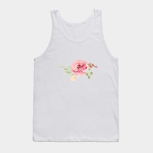 Aria Floral Watercolor Tank Top